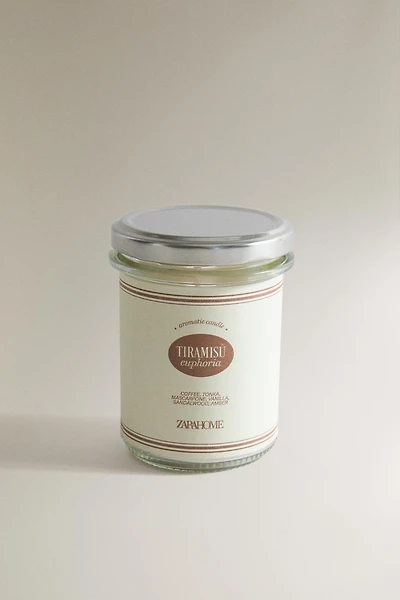 (130 G) TIRAMISU EUPHORIA SCENTED CANDLE