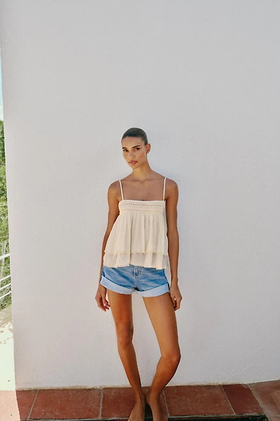 ROMANTIC STRAPPY TOP