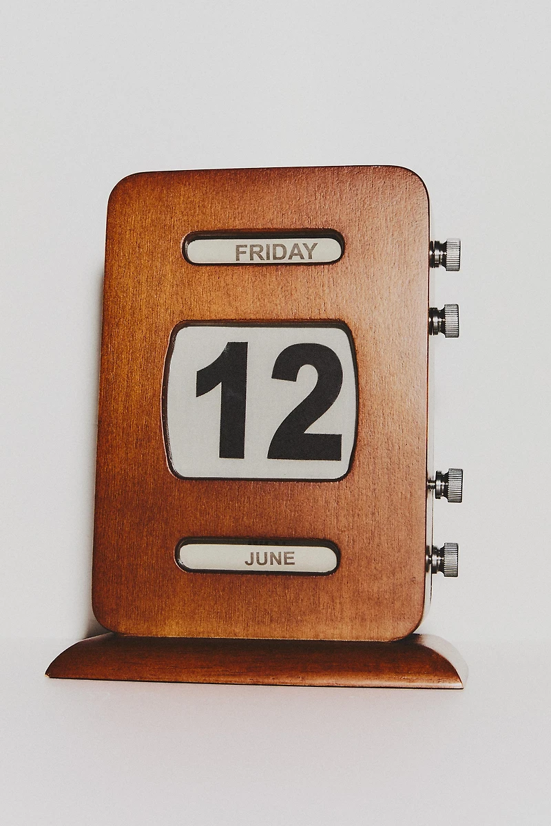 MANUAL TABLE CALENDAR