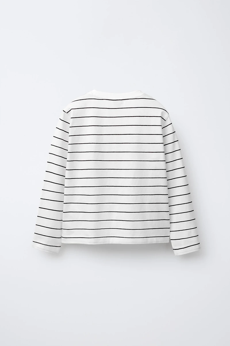 STRIPED BASIC T-SHIRT