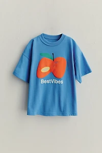 T-SHIRT À POMME EN RELIEF