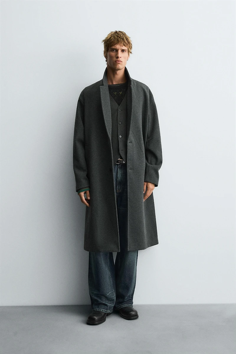 WATER REPELLENT TEXTURED COAT