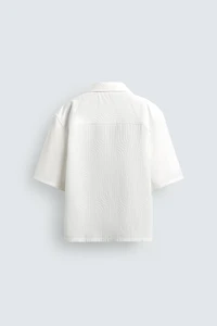 CHEMISE JACQUARD BRODÉE
