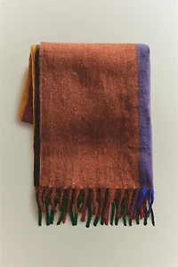 IRREGULAR STRIPED BLANKET X COLLAGERIE