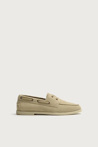 CHAUSSURES BATEAU EN CUIR