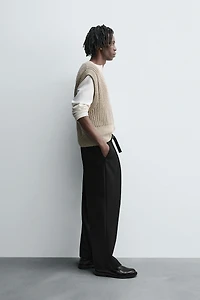 BOXY FIT KNIT VEST