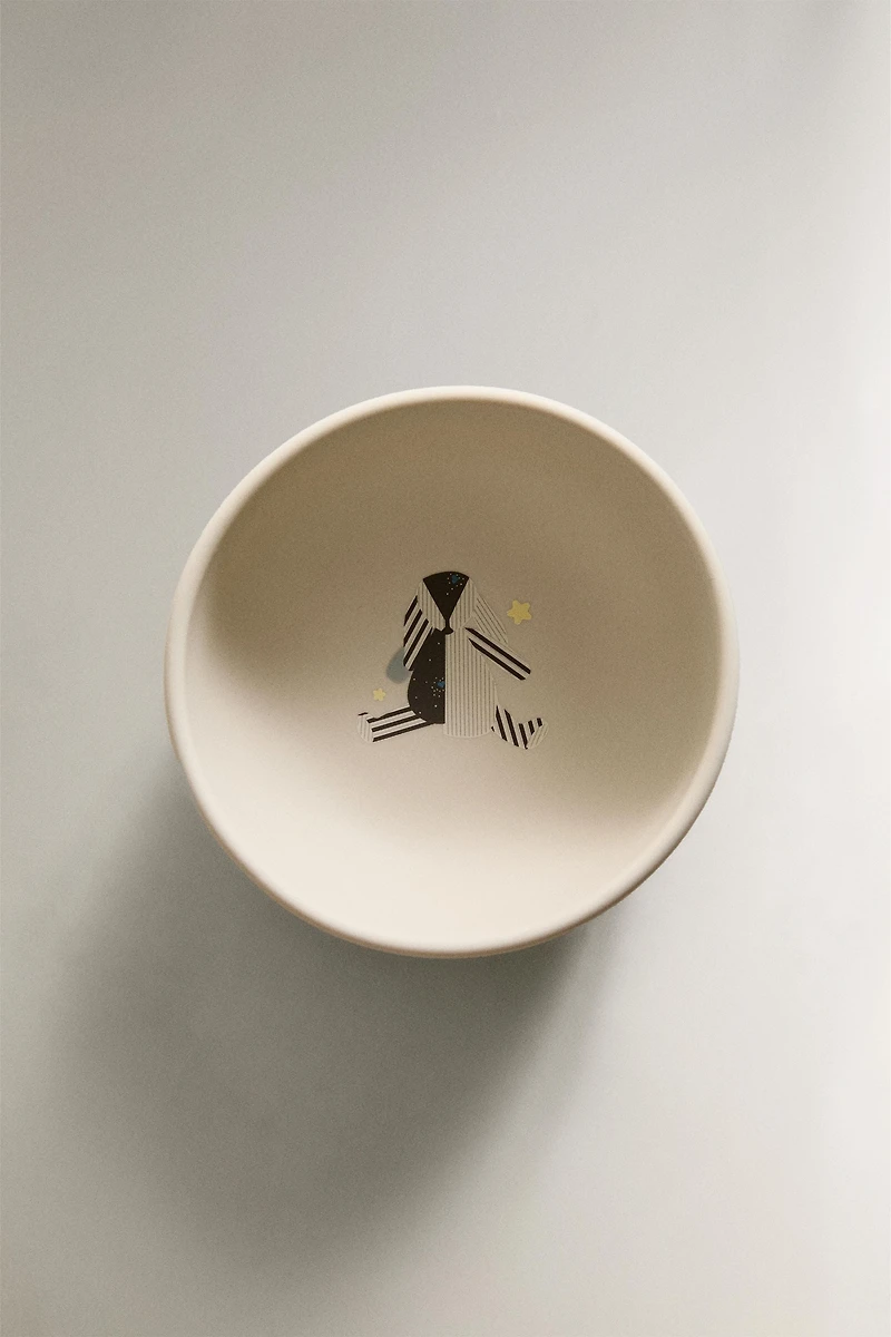 KIDS’ SILICONE RABBIT BOWL