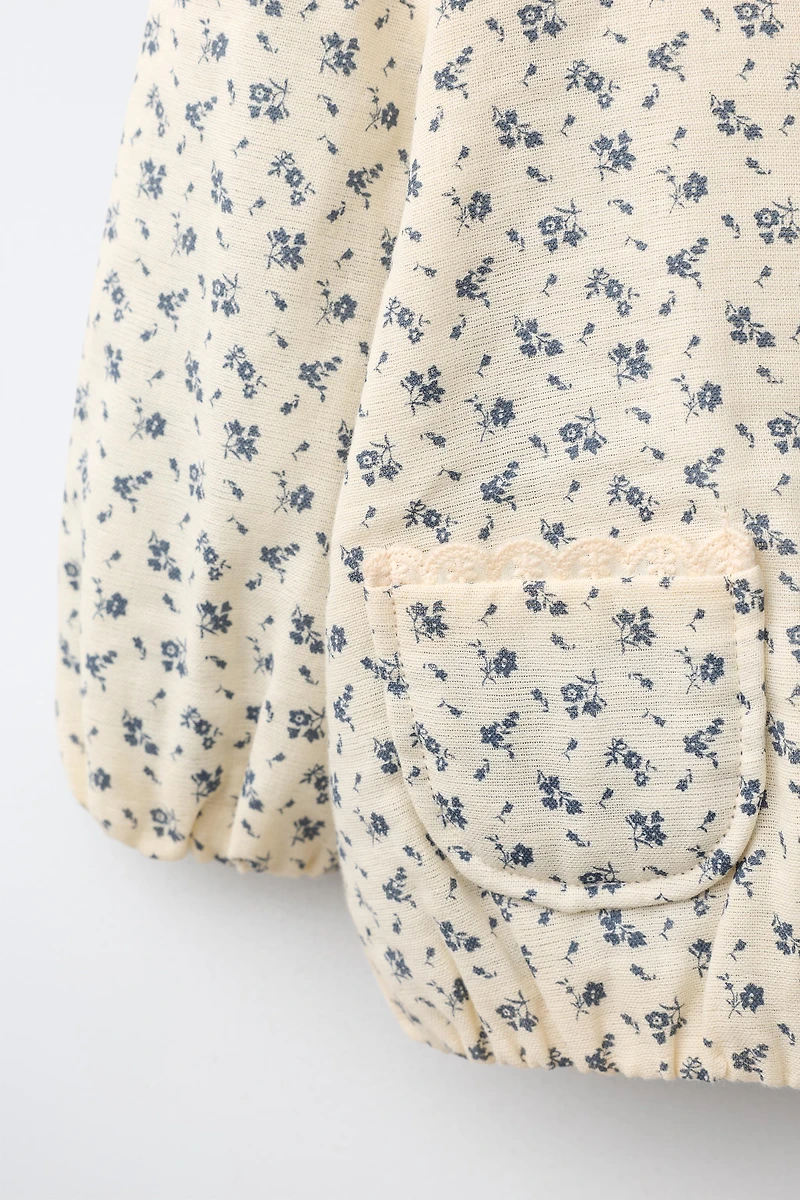 FLORAL PRINT JACKET