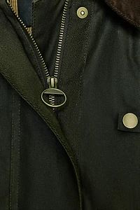 VESTE ENDUITE COL CONTRASTE ZW COLLECTION