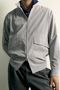 REGULAR FIT CHECKERED JACKET