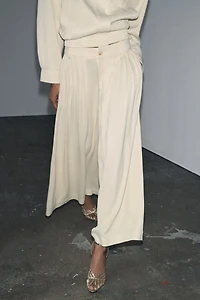 PANTALON À PLIS ZW COLLECTION
