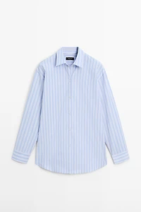 100% cotton striped shirt