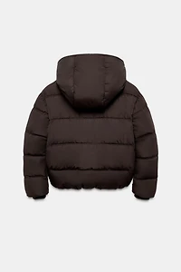 WATER REPELLENT WINDPROOF SHORT PUFFER ANORAK