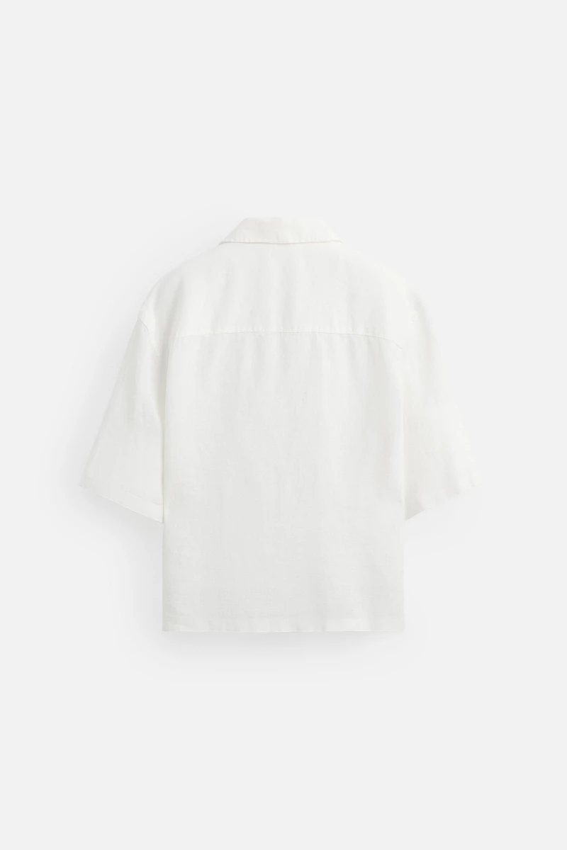 CHEMISE KIMONO 100 % LIN