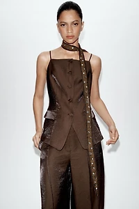 SHINY EFFECT VEST