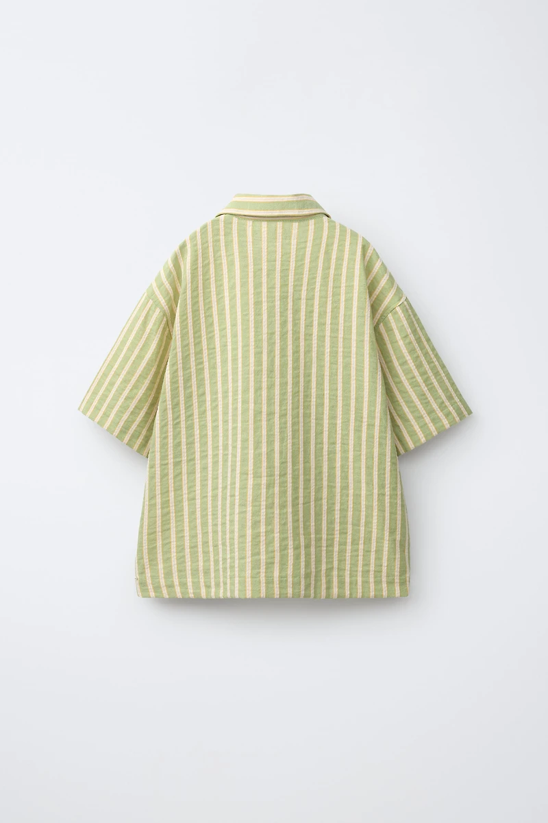 STRIPED POCKET SHIRT