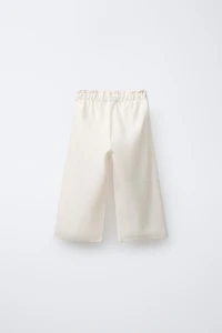 WAVY TRIM STRAIGHT LEG PANTS