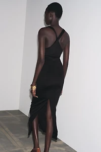 LONG POLYAMIDE DRESS