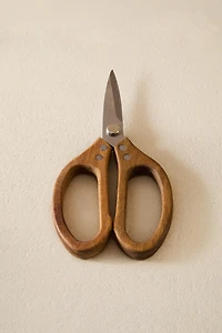 WOODEN KITCHEN SCISSORS