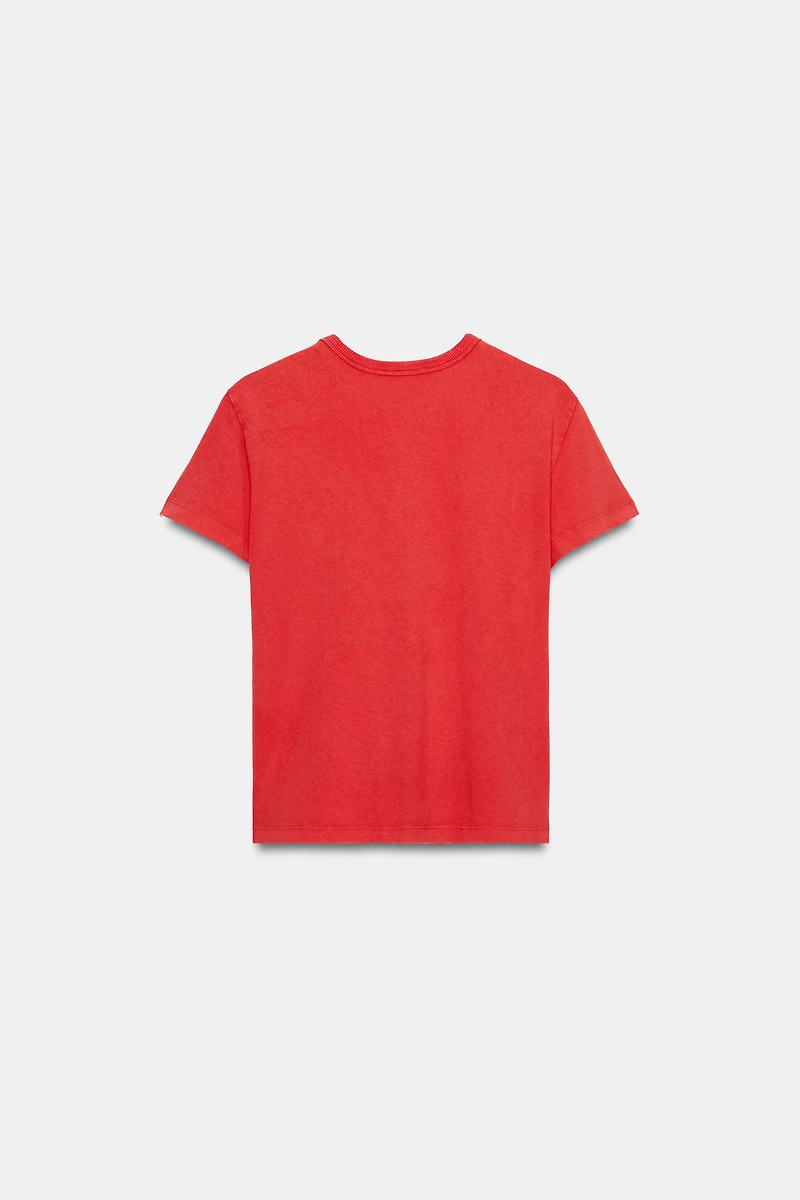FRONT TEXT T-SHIRT