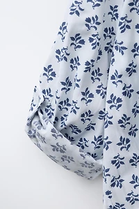 KNOT PRINT SHIRT