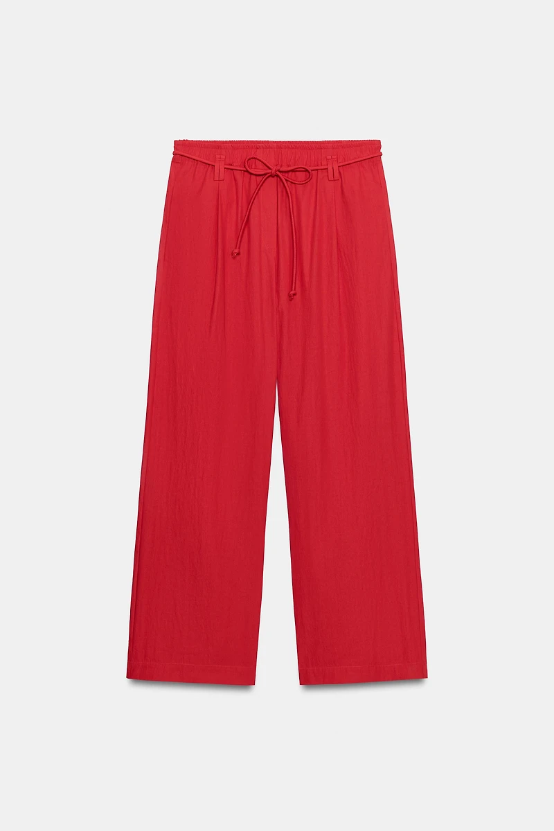 ZW COLLECTION POPLIN PANTS