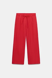 ZW COLLECTION POPLIN PANTS