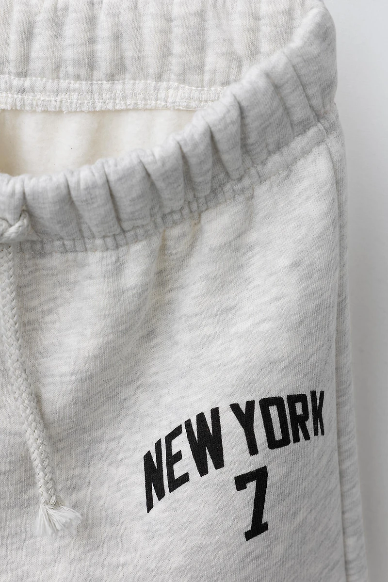 PANTALON LARGE IMPRIMÉ