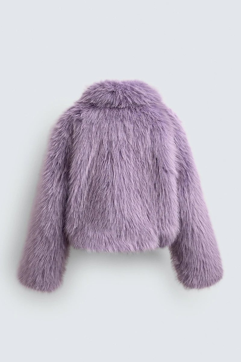 BLOUSON EFFET FOURRURE HARRY LAMBERT FOR ZARA X DISNEY