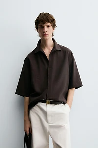RELAXED FIT FLOWY SHIRT