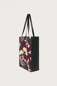 LIMITED EDITION LEATHER DETAIL SHOPPER BAG