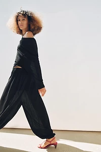 FLOWY ASYMMETRIC TOP