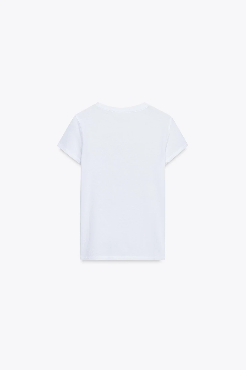 T-SHIRT EFFET DÉLAVÉ