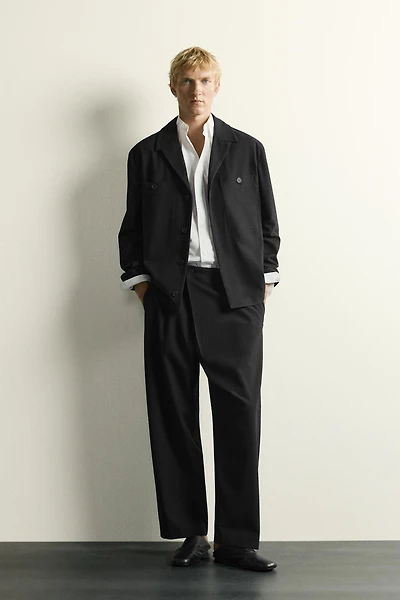 CROSSOVER BALLOON FIT PANTS