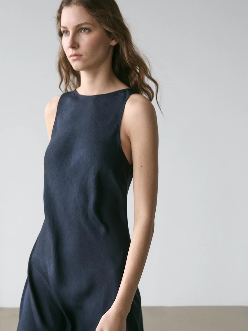 Robe midi fluide