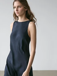 Robe midi fluide