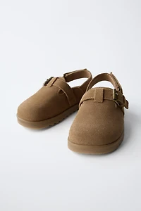 LEATHER CLOGS