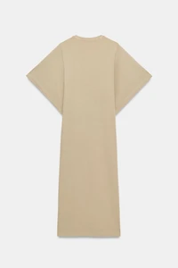COTTON MIDI DRESS