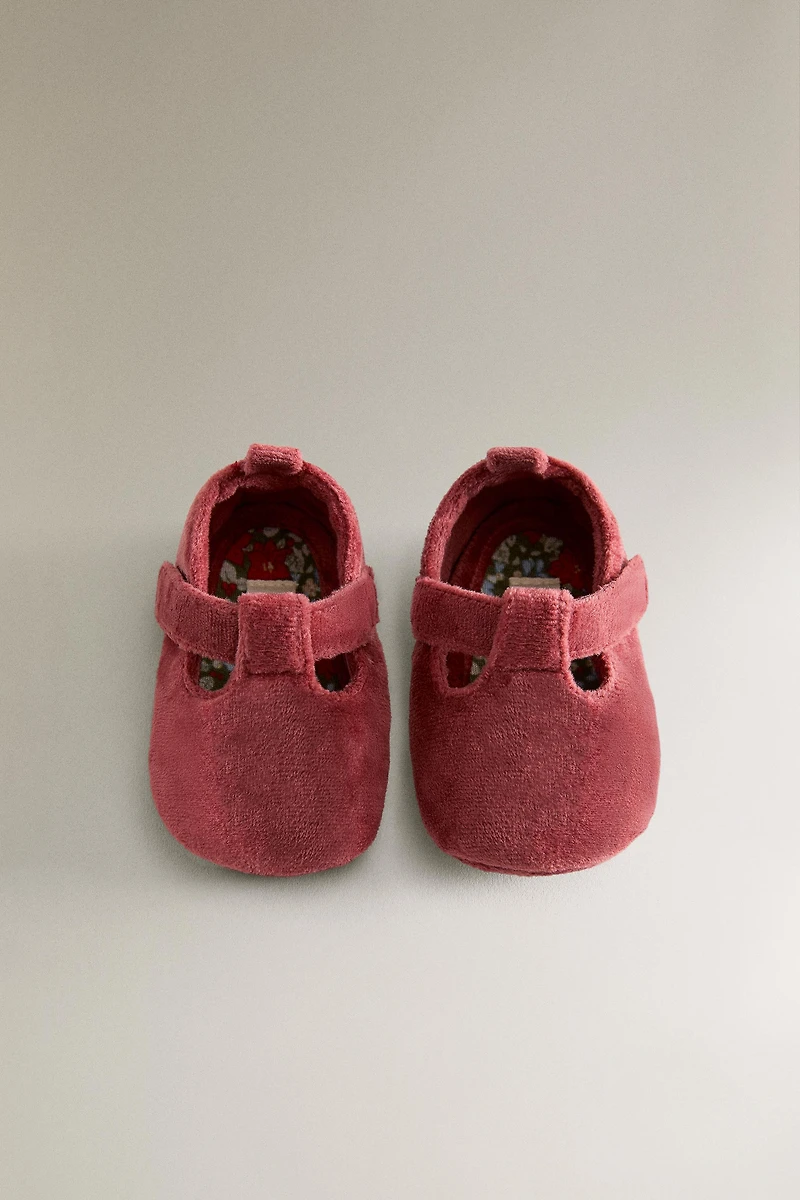 CHAUSSONS BALLERINE VELOURS