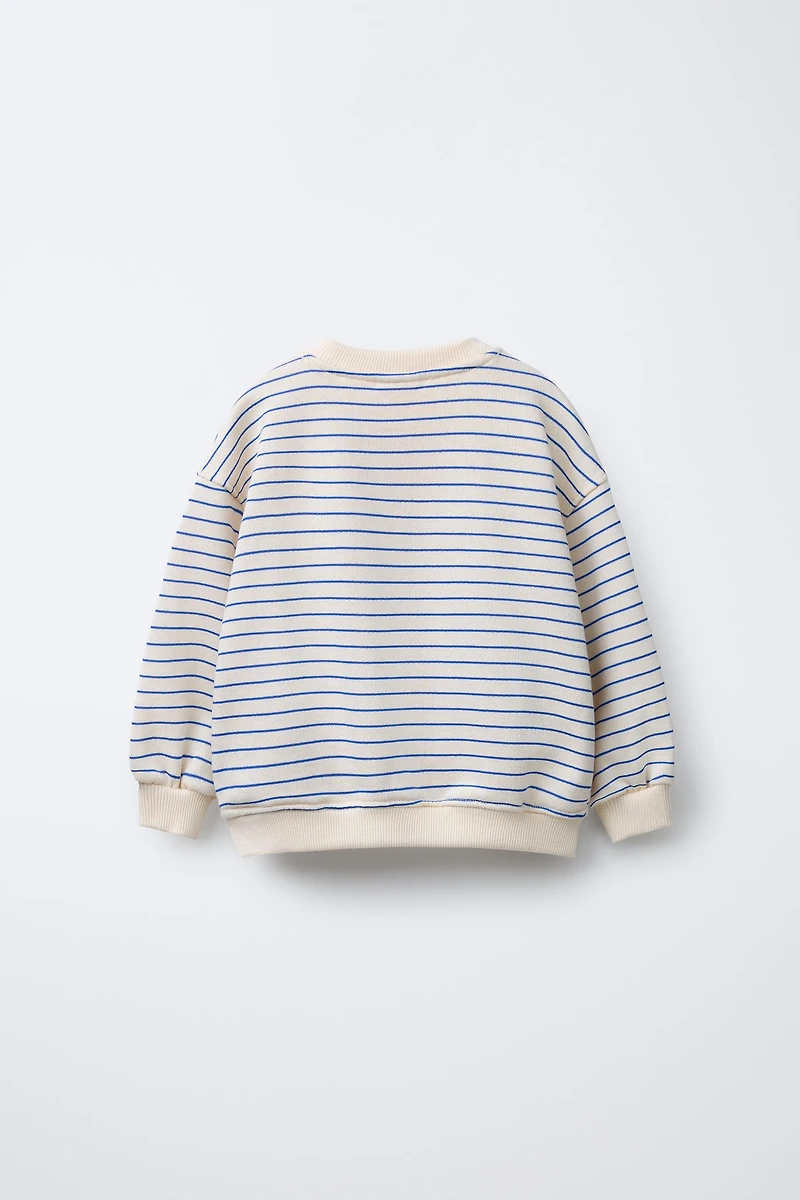 STRIPED SWEATSHIRT