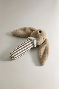 KIDS RABBIT PLUSH TOY RATTLE