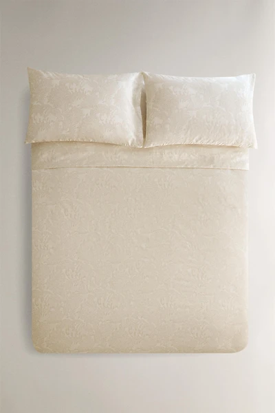 PAISLEY PRINT SATEEN DUVET COVER