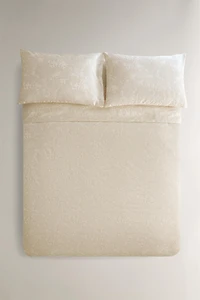 PAISLEY PRINT SATEEN DUVET COVER