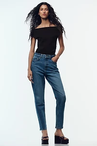 JEAN Z.01 MOM FIT CONFORT TAILLE HAUTE