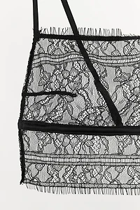 LACE BANDEAU BRALETTE