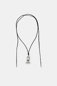CHESS PIECE CORD NECKLACE