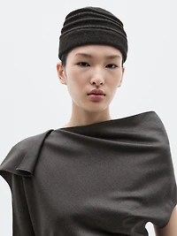 Long dress with neck detail - LIMITED