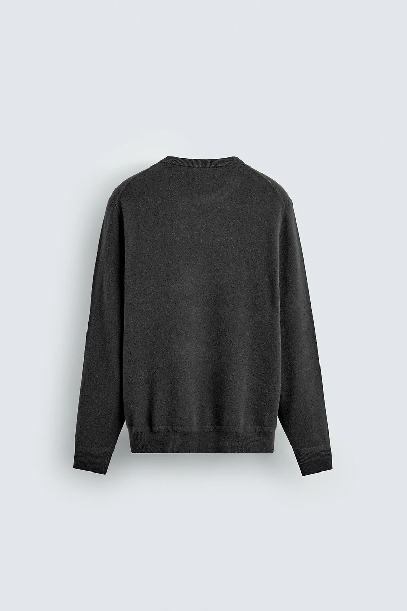 WOOL CASHMERE SWEATER