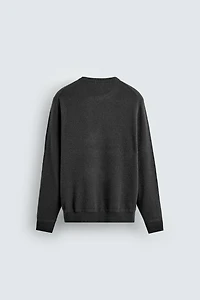 WOOL CASHMERE SWEATER