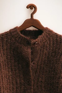 ZARA TIMELESS - CHUNKY WOOL KNIT CARDIGAN